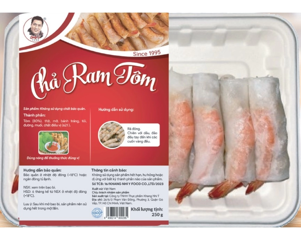 Chả Ram Tôm - Ông Ù 250g Chả Ram Tôm - Ông Ù 250g