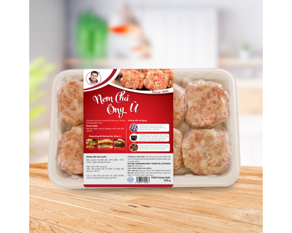 Nem Chả Tươi Ông Ù 250gr Nem Chả Tươi Ông Ù 250gr