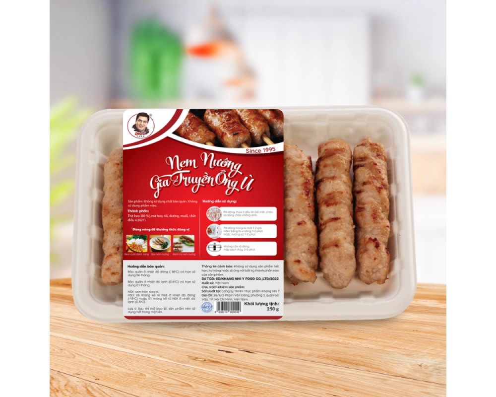 Nem Nướng Ông Ù 250gr Nem Nướng Ông Ù 250gr