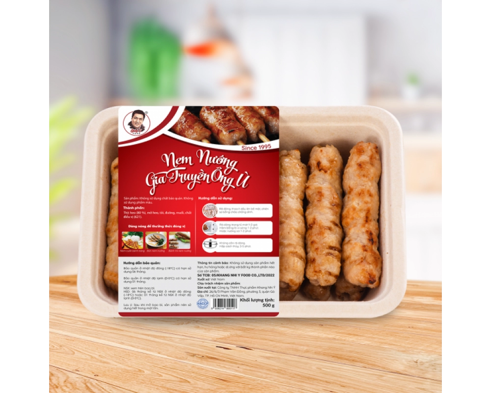 Nem Nướng Ông Ù 500gr Nem Nướng Ông Ù 500gr